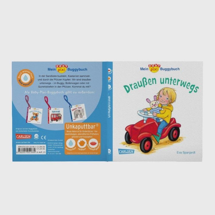 Produktbild: Baby Pixi 66: Mein Baby-Pixi-Buggybuch: Drau&szlig;en unterwegs