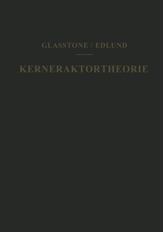 Produktbild: Kernreaktortheorie