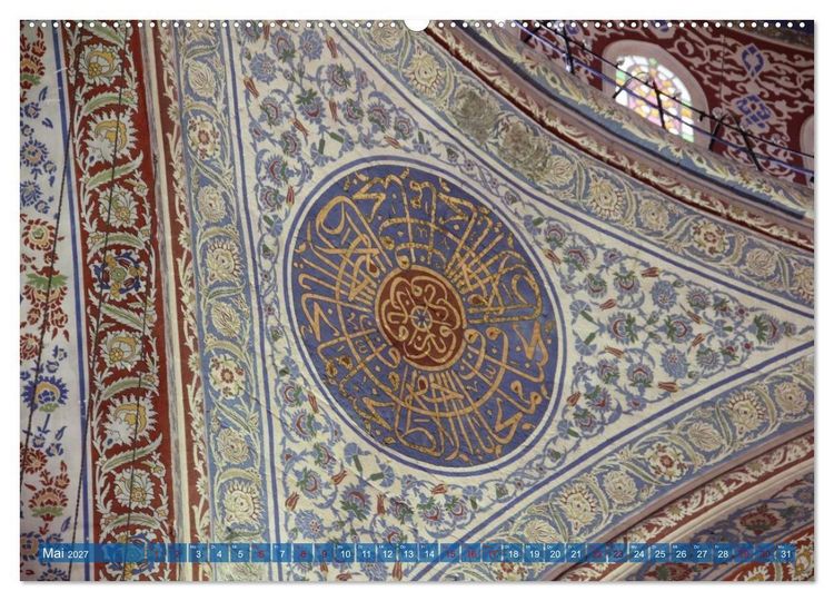 Produktbild: Moscheen in Istanbul. Rund um die Hagia Sophia (Wandkalender 2027 DIN A2 quer), CALVENDO Monatskalender