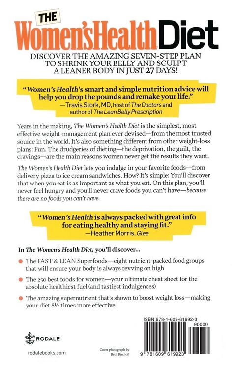 Produktbild: The Women's Health Diet