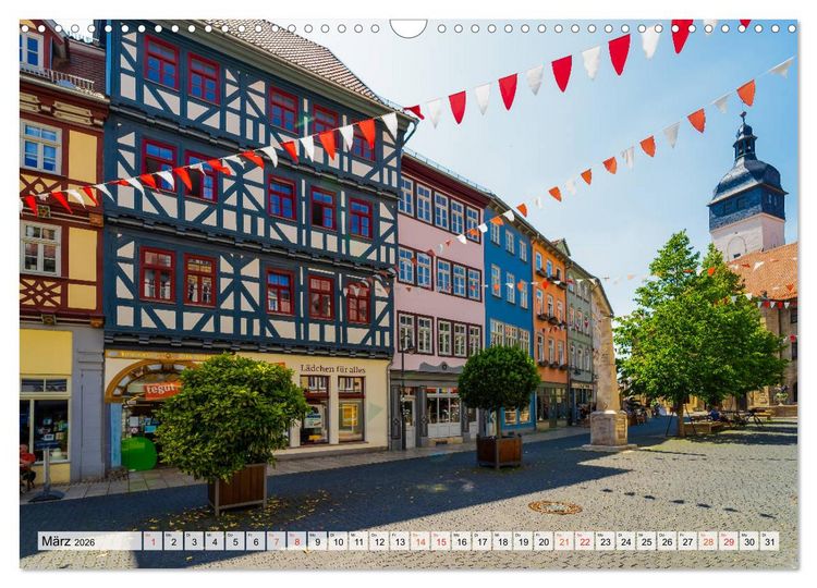 Produktbild: Bad Langensalza Impressionen (Wandkalender 2026 DIN A3 quer), CALVENDO Monatskalender