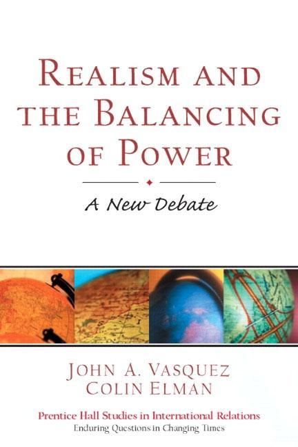 Produktbild: Vasquez, J: Realism and the Balancing of Power