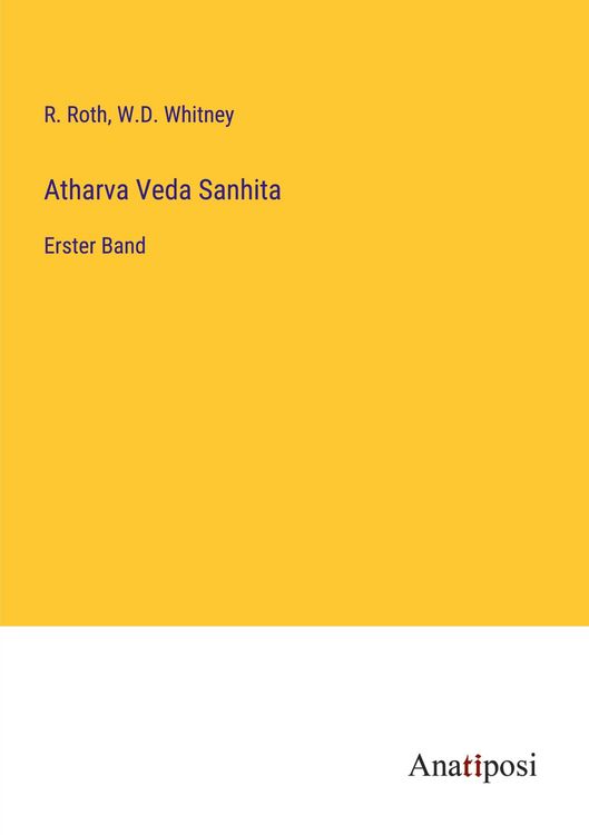 Produktbild: Atharva Veda Sanhita