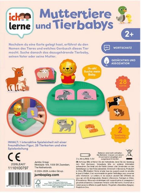 Produktbild: Ich lerne - Muttertiere und Tierbabys