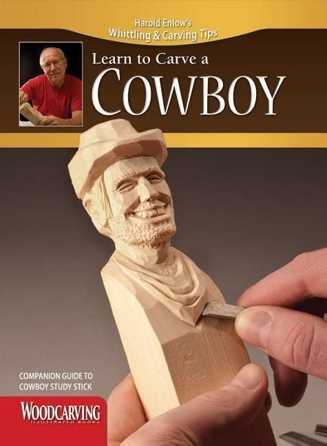 Produktbild: Cowboy Study Stick Kit (Learn to Carve Faces with Harold Enlow)