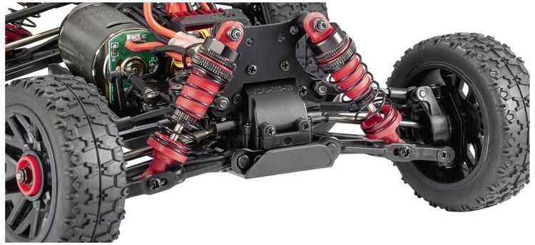 Produktbild: Reely Major Rot Brushed 1:14 RC Modellauto Elektro Buggy Allradantrieb (4WD) RtR 2,4 GHz Inkl. Akku und Ladeger&auml;t
