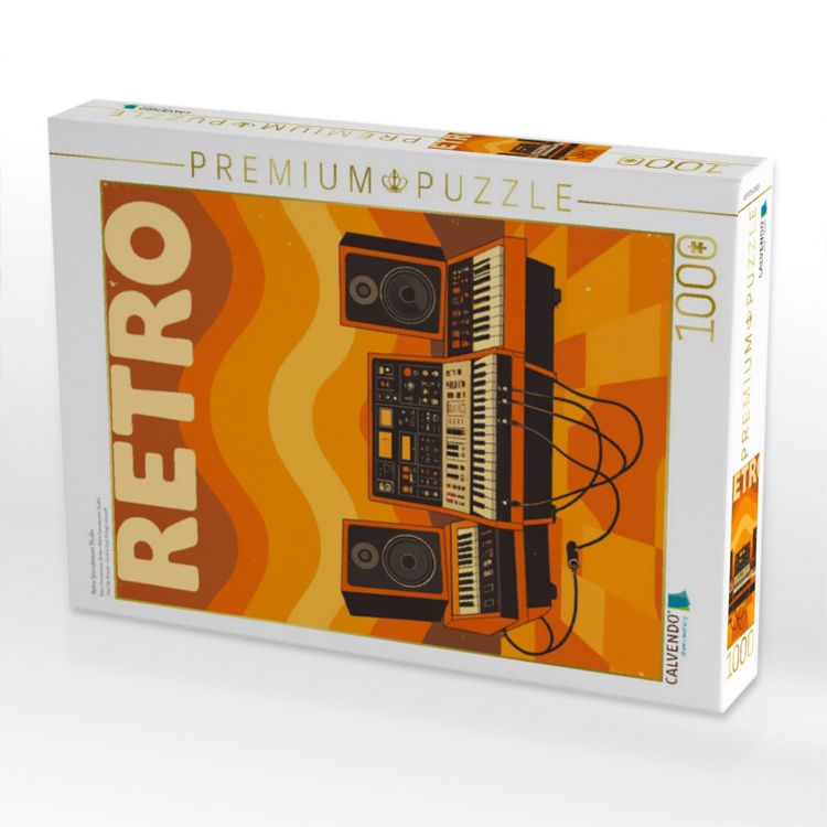 Produktbild: CALVENDO Puzzle Retro Soundwaves Studio | 1000 Teile Lege-Gr&ouml;&szlig;e 64x48cm Foto-Puzzle f&uuml;r gl&uuml;ckliche Stunden