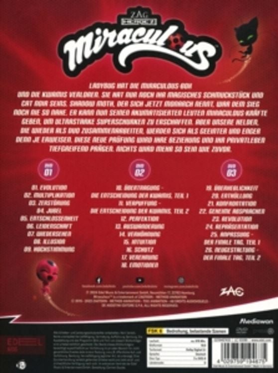 Produktbild: Miraculous - Staffelbox 5 [5 DVDs]