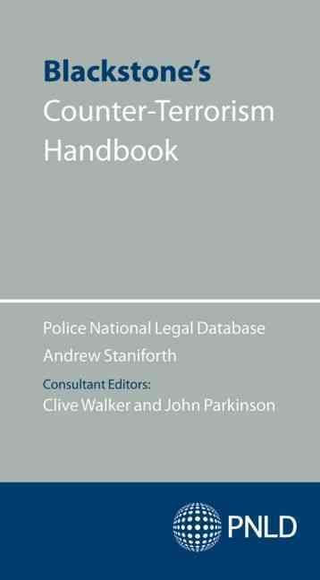 Produktbild: Blackstone's Counter-Terrorism Handbook