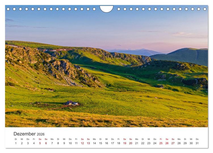 Produktbild: Siebenb&uuml;rgen und das Fagaras Gebirge (Wandkalender 2026 DIN A4 quer), CALVENDO Monatskalender