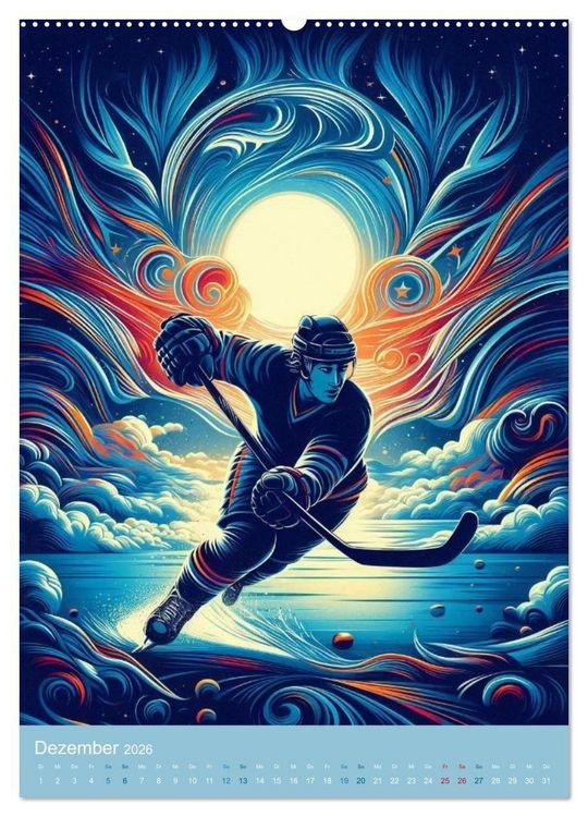 Produktbild: Auf dem Weg zu Gold - Ein Jahr mit Olympischen Sportarten (hochwertiger Premium Wandkalender 2026 DIN A2 hoch), Kunstdruck in Hochglanz