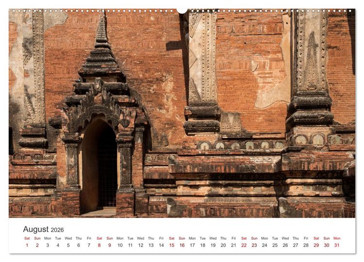 Produktbild: Life in Myanmar, Burma (Wall Calendar 2026 DIN A2 landscape), CALVENDO 12 Month Wall Calendar