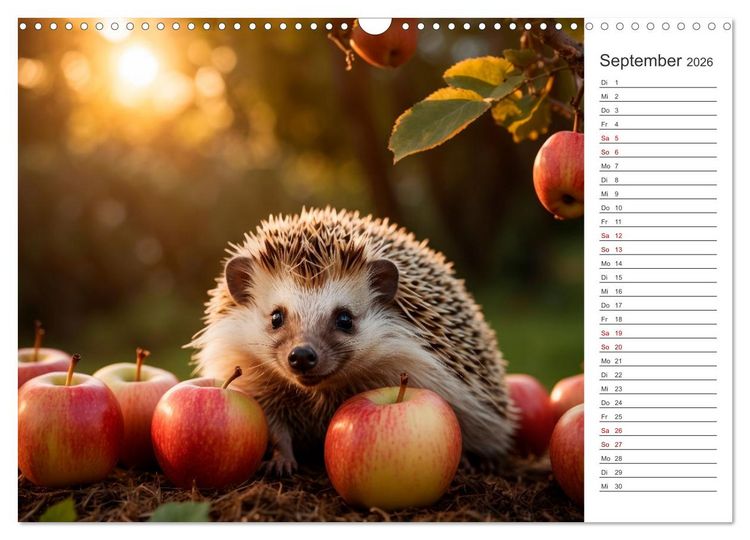 Produktbild: Stachelstars (Wandkalender 2026 DIN A3 quer), CALVENDO Monatskalender