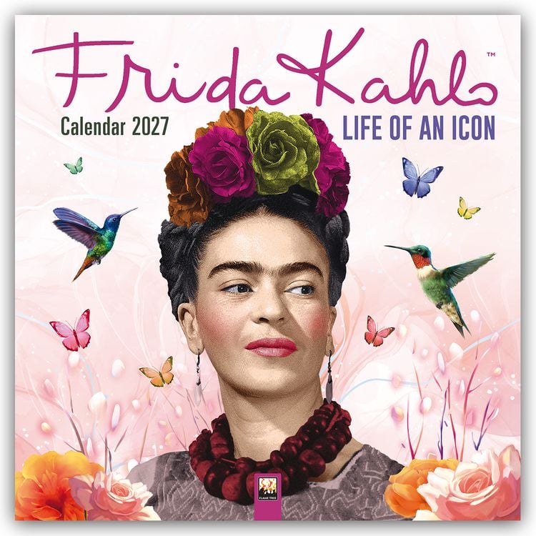 Produktbild: Frida Kahlo &ndash; Life of an Icon 2027 &ndash; Original Flame Tree Publishing-Kalender [Kalender]