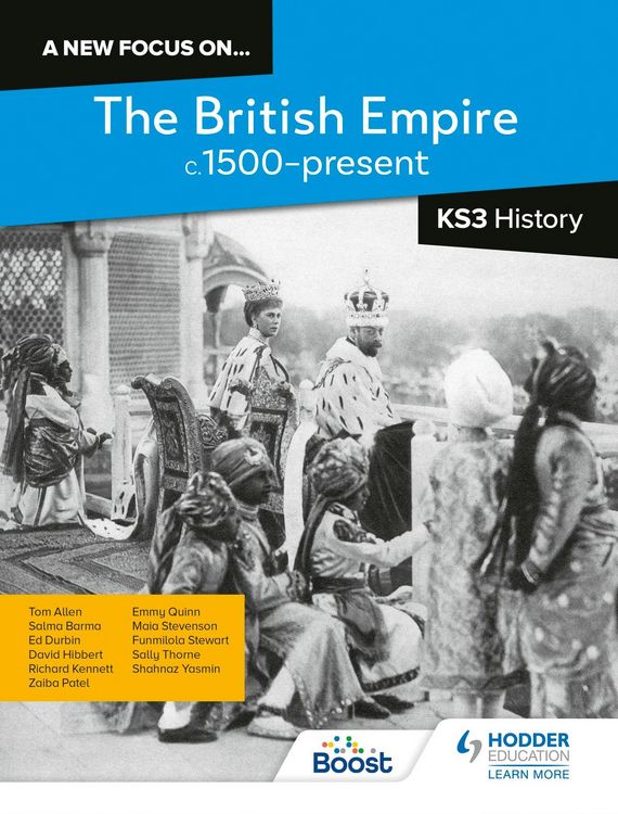 Produktbild: A new focus on...The British Empire, c.1500-present for KS3 History