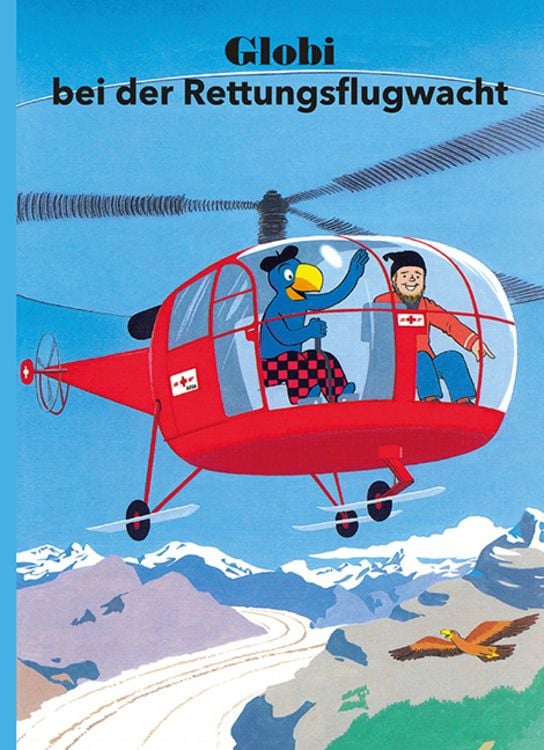 Produktbild: Globi bei der Rettungsflugwacht