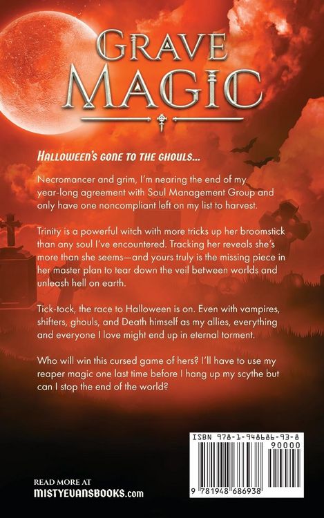 Produktbild: Grave Magic, The Accidental Reaper Paranormal Urban Fantasy Series, Book 5