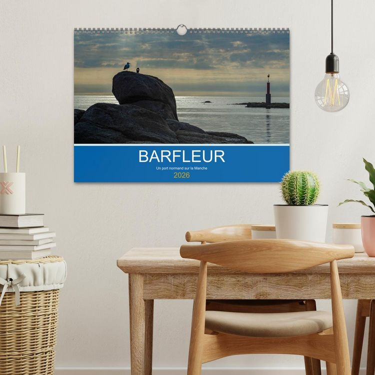 Produktbild: Barfleur Un port normand sur la Manche (Calendrier mural 2026 DIN A3 vertical), CALVENDO calendrier mensuel
