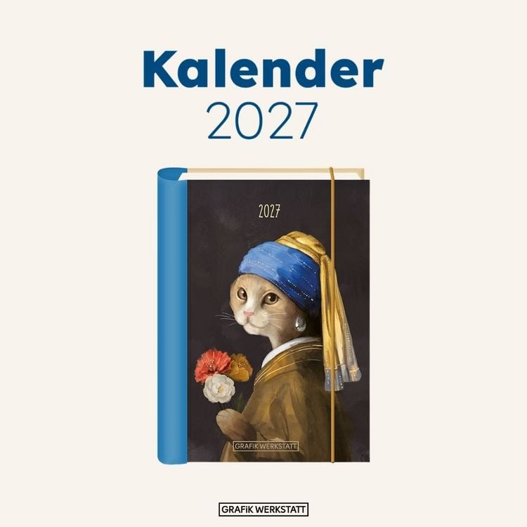 Produktbild: Terminplaner 2027 Tierisch kunstvoll