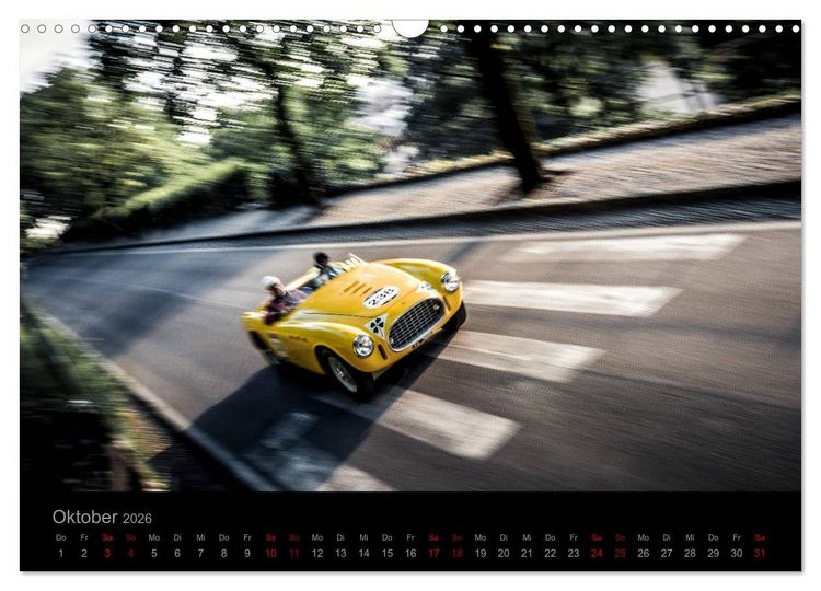 Produktbild: 1000 Meilen (Wandkalender 2026 DIN A3 quer), CALVENDO Monatskalender