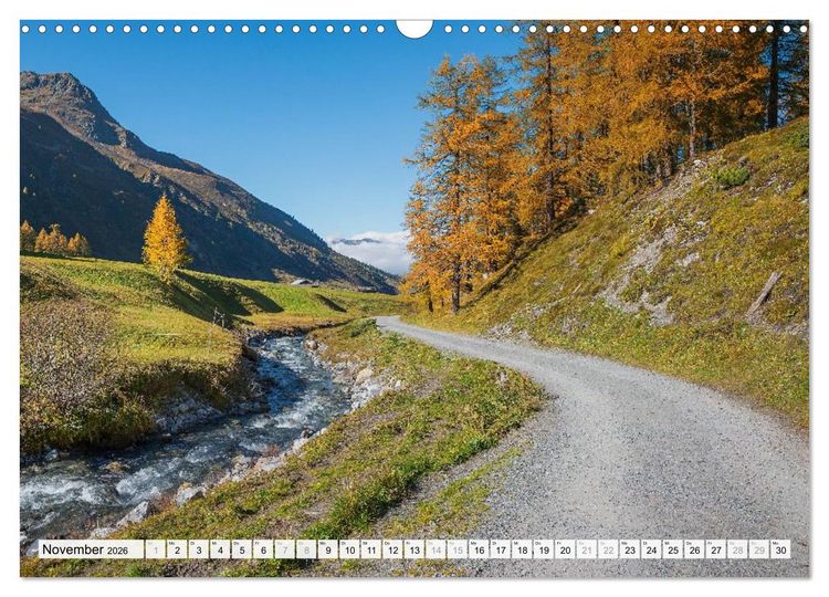 Produktbild: Graub&uuml;ndner Landschaften (Wandkalender 2026 DIN A3 quer), CALVENDO Monatskalender