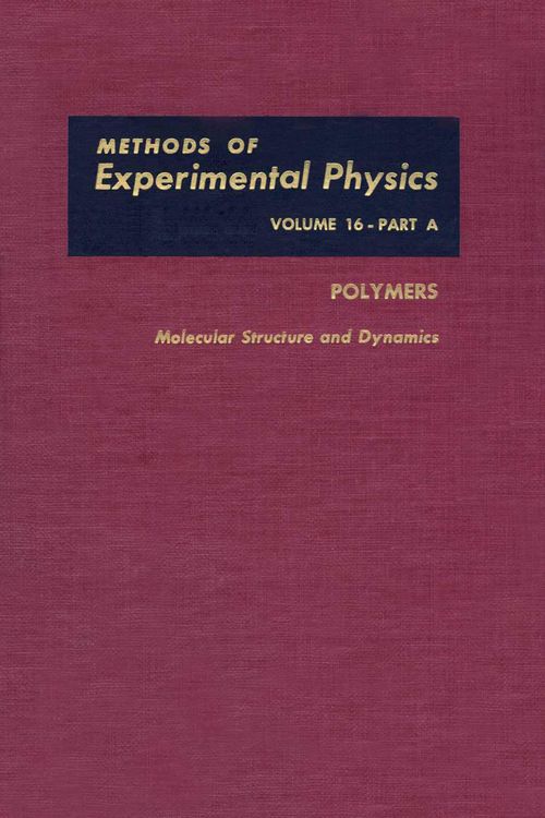 Produktbild: Molecular Structure and Dynamics