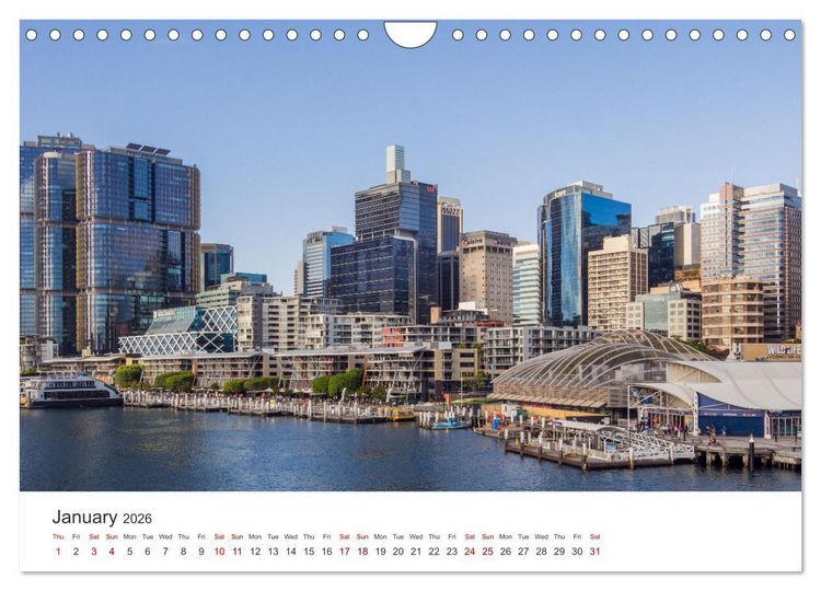 Produktbild: Sydney - An extremely handsome city (Wall Calendar 2026 DIN A4 landscape), CALVENDO 12 Month Wall Calendar