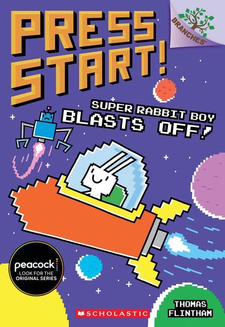 Produktbild: Super Rabbit Boy Blasts Off!: A Branches Book (Press Start! #5)