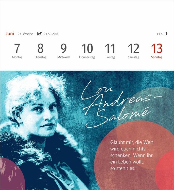 Produktbild: Starke Frauen Postkartenkalender 2027 - Kalender mit 53 Karten