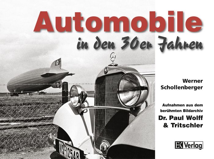 Produktbild: Automobile in den 30er Jahren