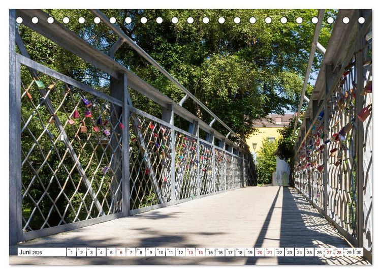 Produktbild: F&uuml;rstenfeldbruck - Streifzug durch Natur und Stadt (Tischkalender 2026 DIN A5 quer), CALVENDO Monatskalender