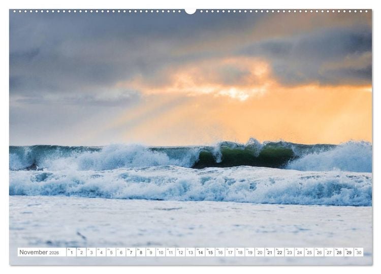 Produktbild: Helgoland - Das Leben auf der D&uuml;ne Helgolands (hochwertiger Premium Wandkalender 2026 DIN A2 quer), Kunstdruck in Hochglanz