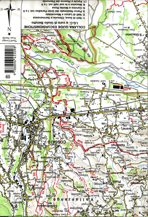 Produktbild: IGC Italien 1 : 50 000 Wanderkarte 9 Val d'Aosta