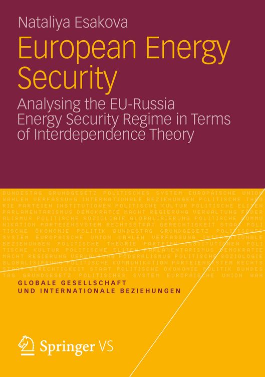 Produktbild: European Energy Security