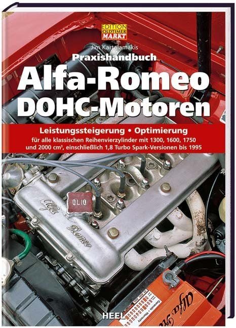 Bild vom Artikel Praxishandbuch Alfa-Romeo DOHC-Motoren vom Autor Jim Kartalamakis