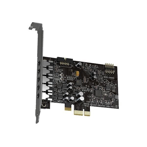 Produktbild: CREATIVE Sound Blaster Audigy FX V2 Hi-Res 5.1 PCIe Soundkarte