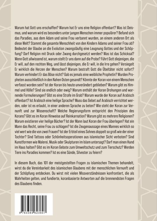 Produktbild: 101 Fragen an den Koran