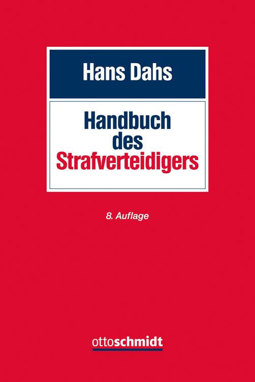 Produktbild: Handbuch des Strafverteidigers