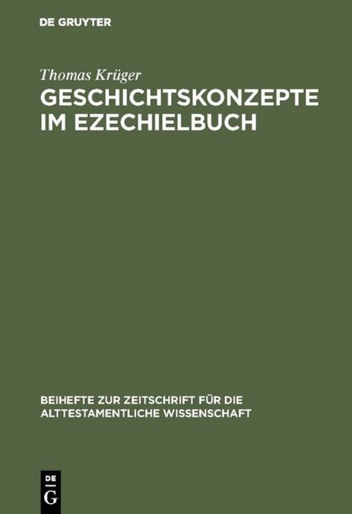 Produktbild: Geschichtskonzepte im Ezechielbuch