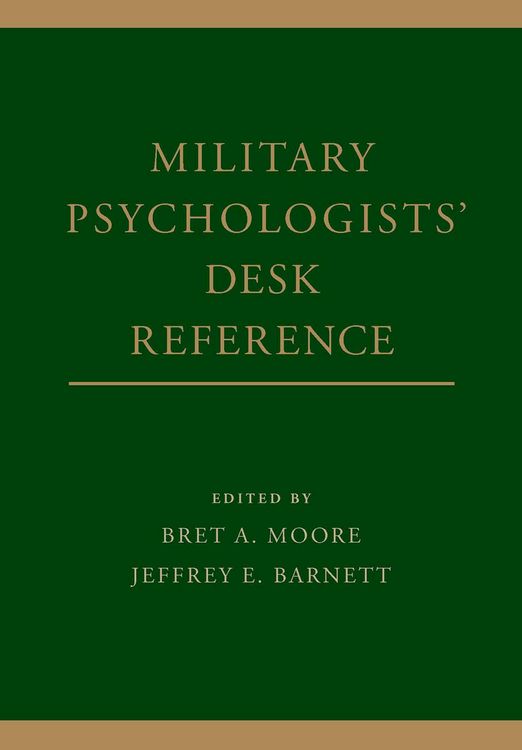 Produktbild: Military Psychologists' Desk Reference