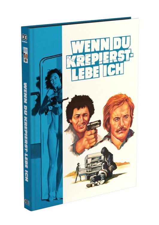 Produktbild: HITCH HIKE: Wenn Du krepierst &ndash; lebe ich! - 2-Disc Mediabook Cover D (Blu-ray + DVD) Limited 125 Edition &ndash; Uncut