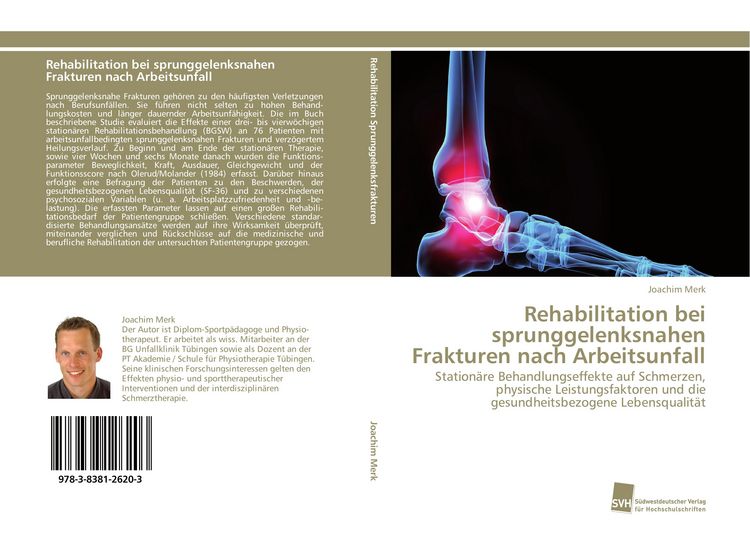 Produktbild: Rehabilitation bei sprunggelenksnahen Frakturen nach Arbeitsunfall