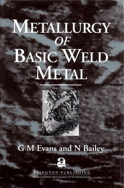 Produktbild: Metallurgy of Basic Weld Metal