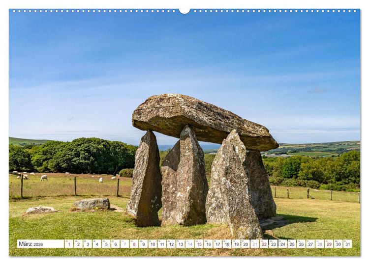 Produktbild: Gro&szlig;britannien - Wales (Wandkalender 2026 DIN A2 quer), CALVENDO Monatskalender