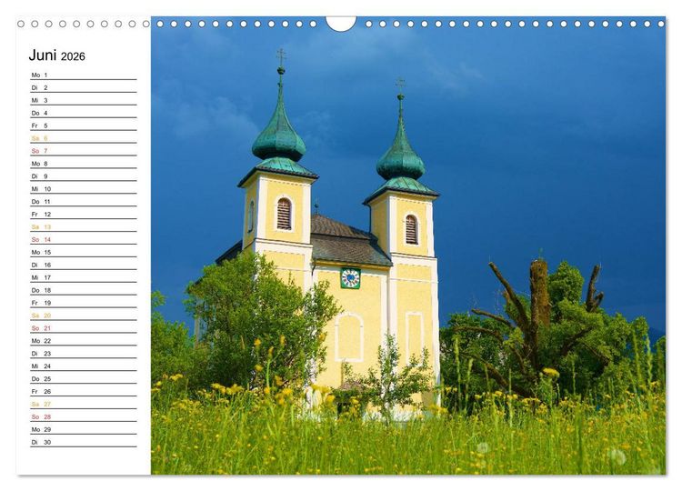 Produktbild: Traumhafter Mondsee (Wandkalender 2026 DIN A3 quer), CALVENDO Monatskalender