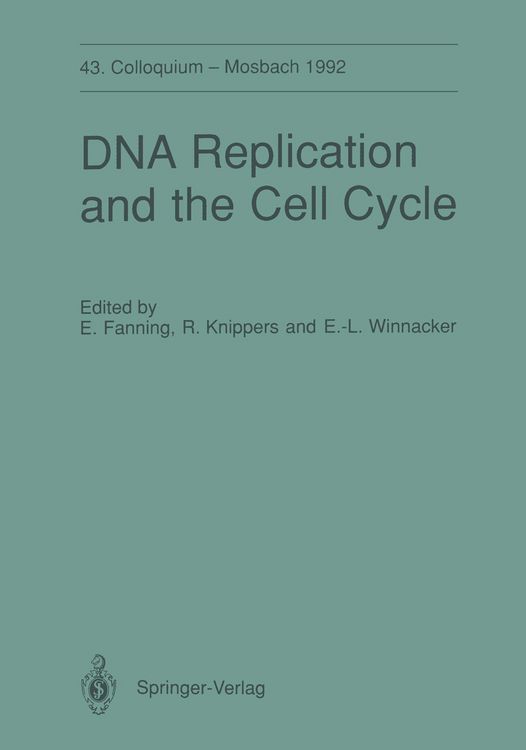 Produktbild: DNA Replication and the Cell Cycle