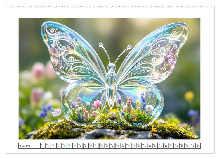 Produktbild: Geschichten im Glas (hochwertiger Premium Wandkalender 2026 DIN A2 quer), Kunstdruck in Hochglanz