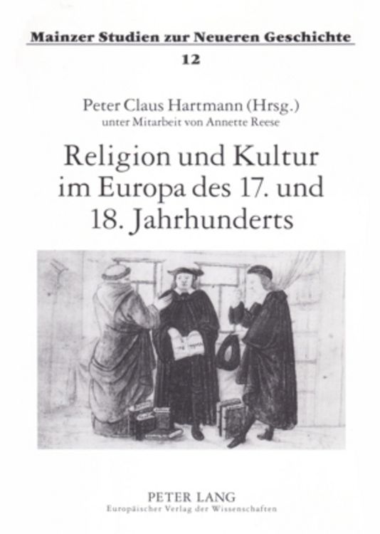 Produktbild: Religion und Kultur im Europa des 17. und 18. Jahrhunderts