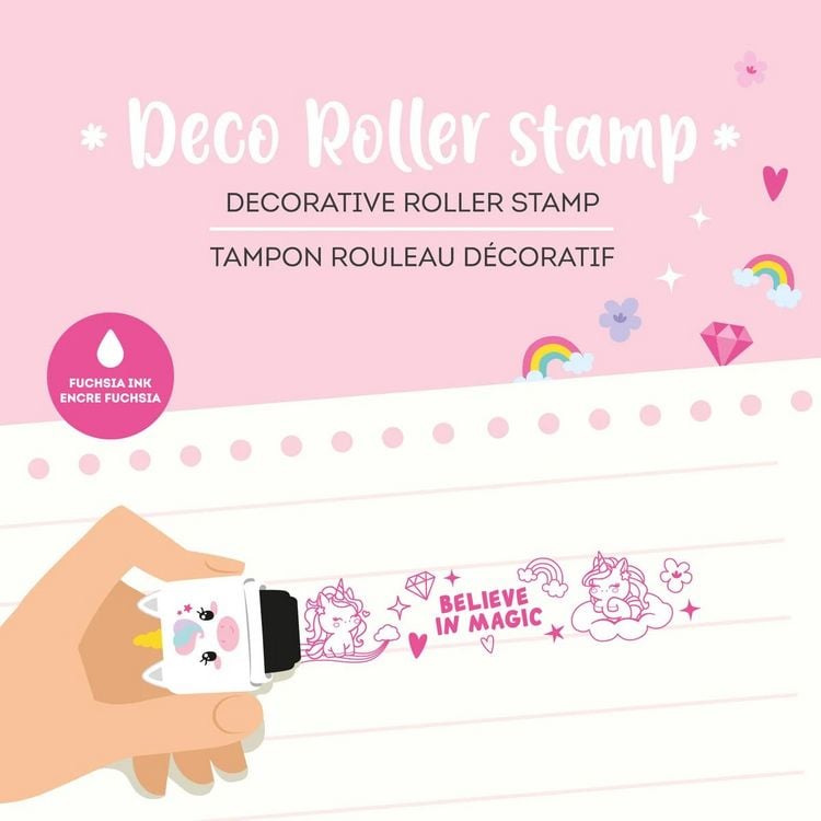 Produktbild: Legami Drehstempel - Eihorn - Fuchsia