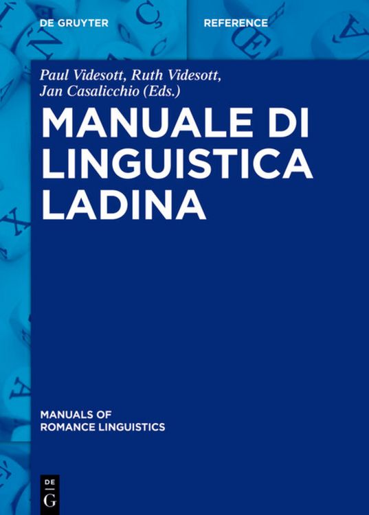 Produktbild: Manuale di linguistica ladina